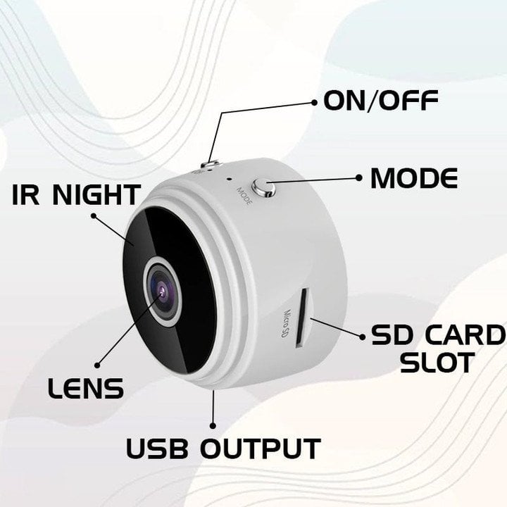 🔥Mini trådlös magnetisk säkerhetskamera/🔥Mini Wireless Magnetic Security Camera