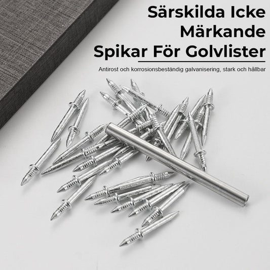 Särskilda Icke-Märkande Spikar För Golvlister